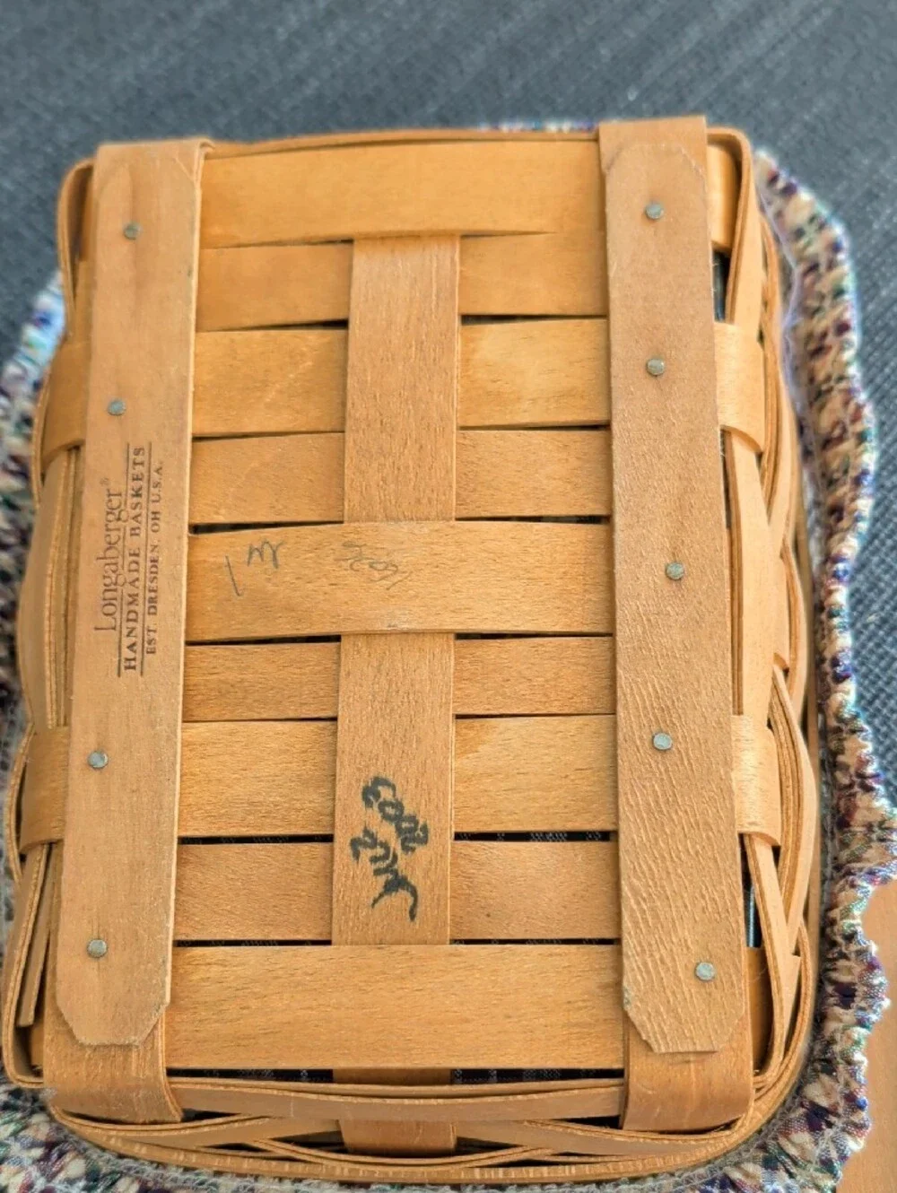Longaberger Writing Basket